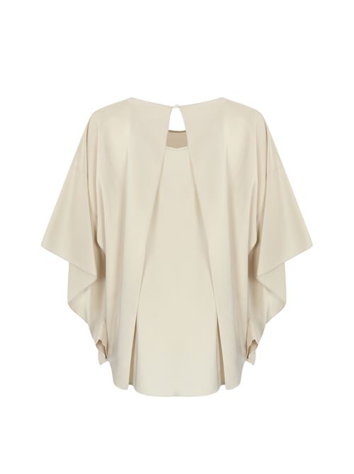 Maglia blusa in raso D. Exterior | 5970114ONI